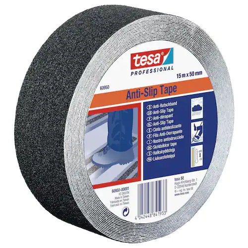 tesa® Halkskyddstejp 25mmx15m svart