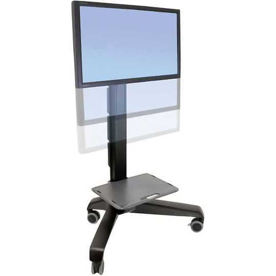 Ergotron 24-190-085 Neo-Flex Mobile MediaCenter LD TV-golvstativ 68,6 cm (27) - 101,6 cm (40) Tiltbar, Roterbar