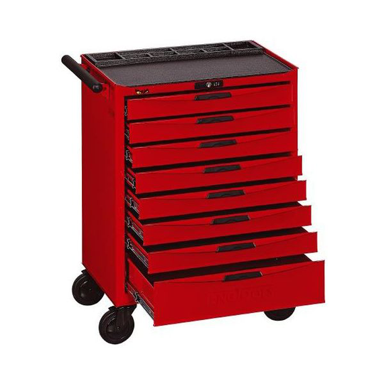 Teng Tools TCW808N Verktygsvagn utan verktygssats