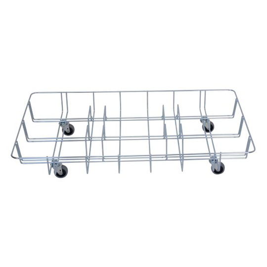 Hykab 53052 Trådvagn för sopkärl För 3 x 60 l sopkärl (Patricia)