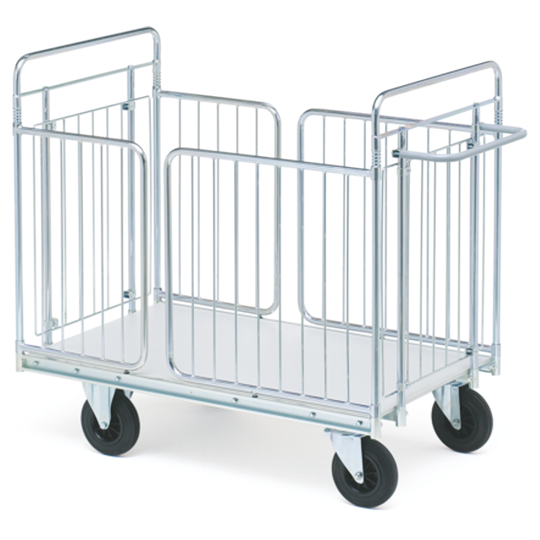 Paketvagn 400, för 500 kg 120x80 cm