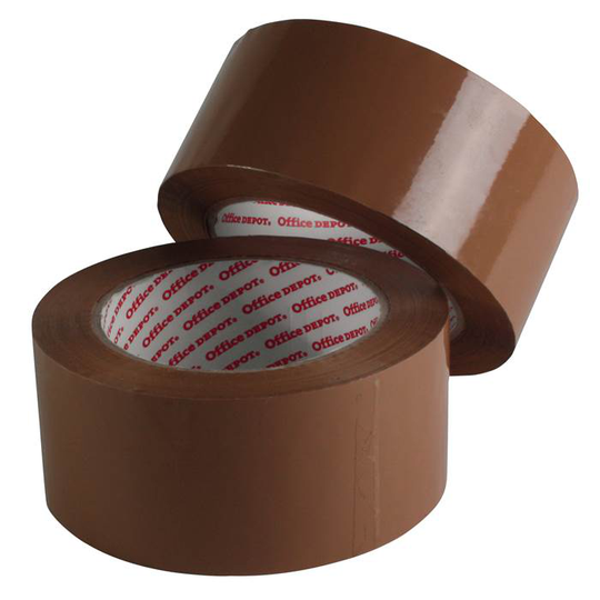Packtejp HD 50mmx66 brun, 6st/fp