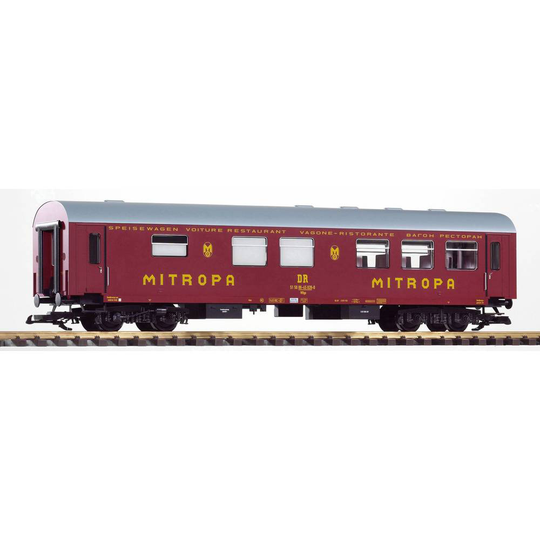 G reko-vagn Piko G 37652 Restaurangvagn Mitropa från DR
