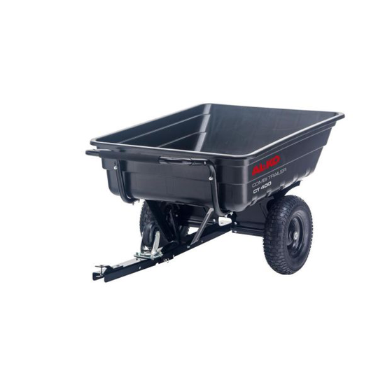 AL-KO CT 400 Kombikärra med tippfunktion, max 400 kg