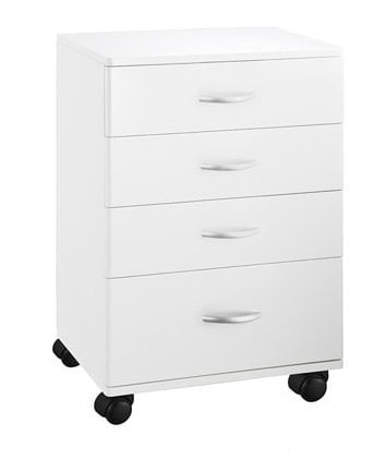 Elegant trävagn med 4 lådor - HANDY