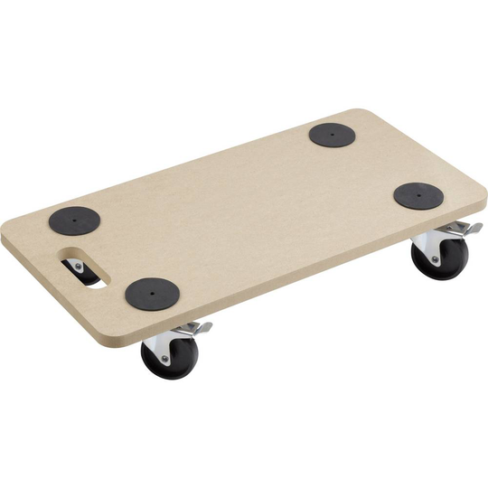 Meister Werkzeuge 0821400 Transportvagn Trä Last (max.): 200 kg 590 mm x 290 mm Antal länkhjul 4