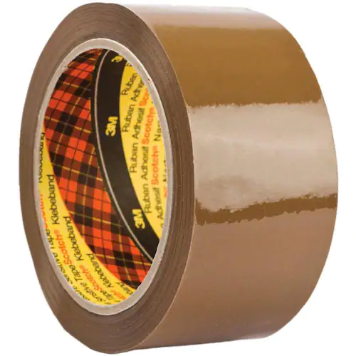 Scotch® Packtejp PP 50mmx66m Brun