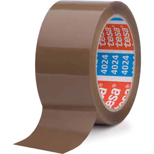 Packtejp Tesa 4024 66mx50mm brun, 6rl/fp