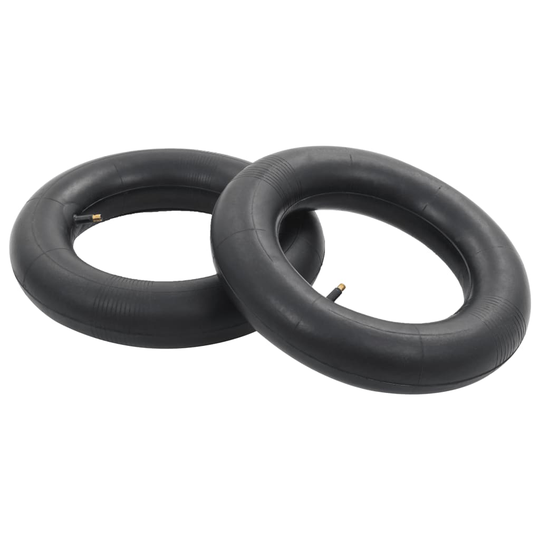 vidaXL Innerslang skottkärra 2 st 3.50-8/16x4/4.00-8/400x100 gummi
