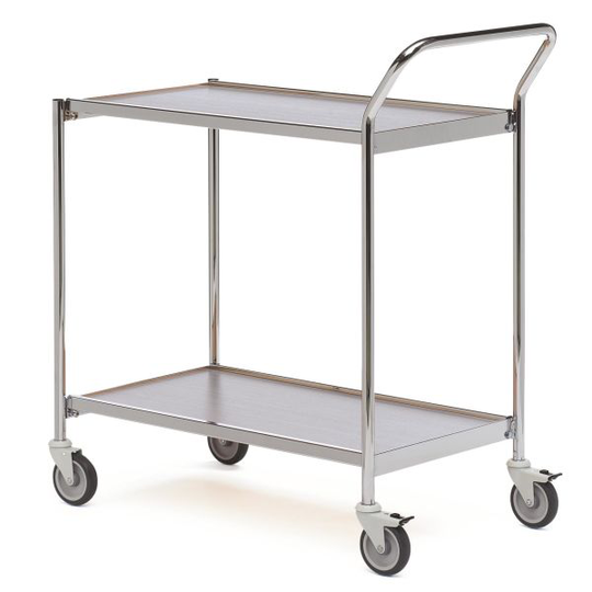 Ergobjörn 24721021 Bordsvagn med körhandtag, 800x420 mm