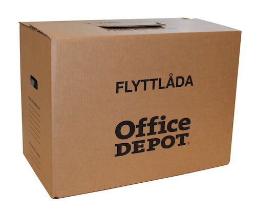 Flyttlåda 560x330x410mm, 10-pack