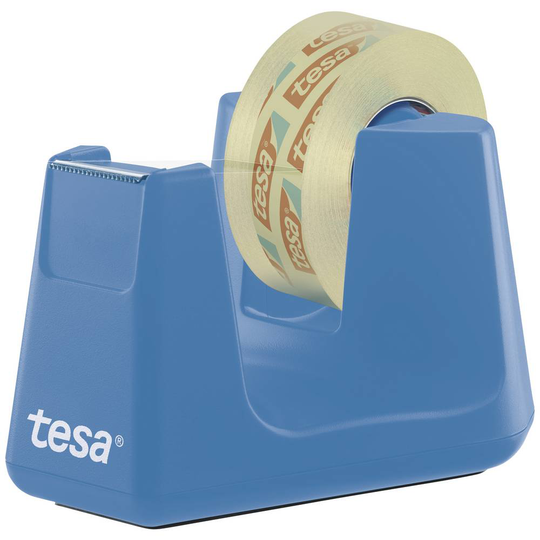 tesa Easy Cut Smart + tesafilm transparent 53908-00000-00 tesafilm Cyan (L x B) 33 m x 19 mm 1 set