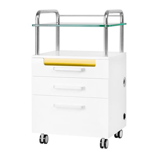 Vagn med inbyggd UVC-lampa - 6053T - Vit
