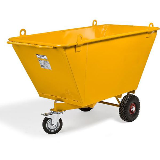 Hörby Bruk 2010 Bulkvagn 3-hjul , med lyftöglor 500 l