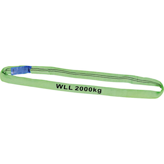 Petex 47202213 Rundslinga Arbetslast (WLL)=2 t Grön