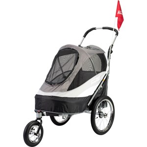 Hundvagn InnoPet Sport Deluxe Svart/Silver
