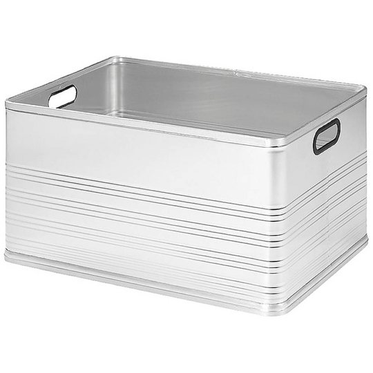 Robust offen 120 l 19810 Transportlåda Aluminium (L x B x H) 51.3 x 71.8 x 39.3 cm
