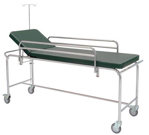 Transportvagn med avtagbara sidogrindar och droppställ - 205x68 cm