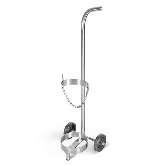 Vagn för syrgasbehållare - ?17 cm - D-56