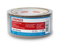 Packtejp STAPLES PP 50mmx66m stark brun.