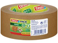 Packtejp TESA 57180 Papper 50mmx50m brun.