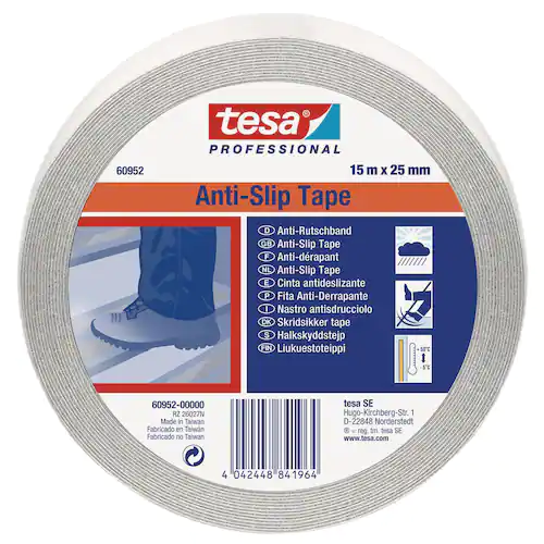 tesa® Halkskyddstejp 25mmx15m transp