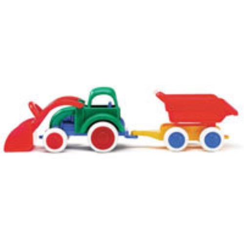 Traktor med vagn