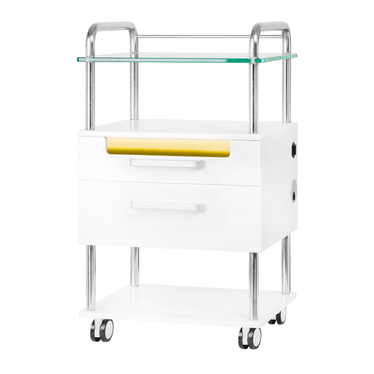 Vagn med inbyggd UVC-lampa - 6052T - Vit