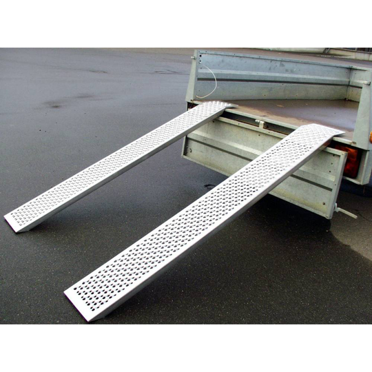 Ramp 400 kg Aluminium HP Autozubehör 11274 gerade 150 mm x 21.5 mm x 3.5 cm