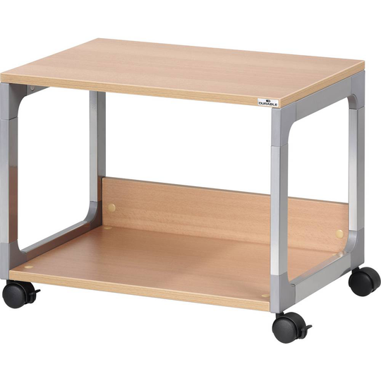 Durable Multifunktionsvagn, System Trolley Metallic Silver, Bok (B x H x D) 600 x 477 x 432 mm 3710124 1 st